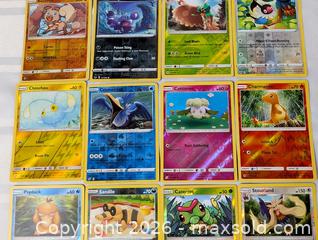 MaxSold Auction: POKEMON CARD LOT OF 12 FOIL CARDS - Kingston (Ontario, Canada) SELLER MANAGED Downsizing Online Auction - Rosemund Crescent