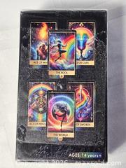 MaxSold Auction: RAINBOW TAROT CARD DECK - NEW - Kingston (Ontario, Canada) SELLER MANAGED Downsizing Online Auction - Rosemund Crescent