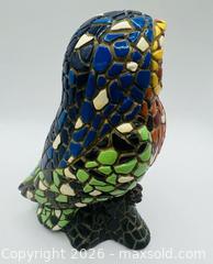 MaxSold Auction: Decorative mosaic earthenware owl figurine - Menlo Park (California, USA) SELLER MANAGED Downsizing Online Auction - Henderson Place