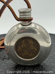 MaxSold Auction: Vintage single tree flask with horses made in England  - Menlo Park (California, USA) SELLER MANAGED Downsizing Online Auction - Henderson Place