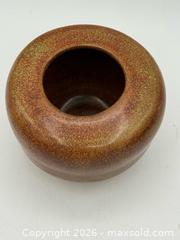 MaxSold Auction: Vintage studio pottery vase, likely from the mid-20th century - Menlo Park (California, USA) SELLER MANAGED Downsizing Online Auction - Henderson Place