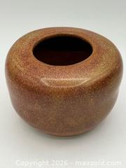 MaxSold Auction: Vintage studio pottery vase, likely from the mid-20th century - Menlo Park (California, USA) SELLER MANAGED Downsizing Online Auction - Henderson Place