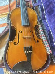 MaxSold Auction: Antique Violin by Anton Kruezzinger B - Toronto (Ontario, Canada) Estate Sale Online Auction - Larkfield Drive