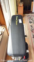 MaxSold Auction: Fitness Reality Adjustable Weight Bench with Adjustable Dumbbell Set C - Toronto (Ontario, Canada) Estate Sale Online Auction - Larkfield Drive
