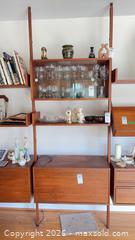 MaxSold Auction: Mid-Century Modern Teak Wall-Mounted Modular Shelving System C - Toronto (Ontario, Canada) Estate Sale Online Auction - Larkfield Drive