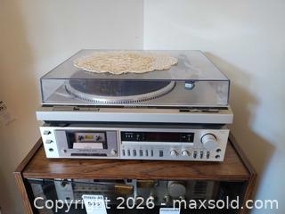 MaxSold Auction: Technics SL-Q202 Turntable & M45 Cassette Deck B - Toronto (Ontario, Canada) Estate Sale Online Auction - Larkfield Drive