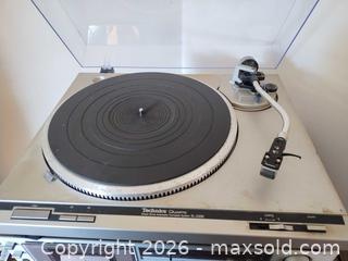 MaxSold Auction: Technics SL-Q202 Turntable & M45 Cassette Deck B - Toronto (Ontario, Canada) Estate Sale Online Auction - Larkfield Drive