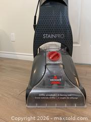 MaxSold Auction: Bissell StainPro Upright Carpet Cleaner, Corded Electric, Gray - Belleville (Ontario, Canada) SELLER MANAGED Moving Online Auction - Covington Crescent