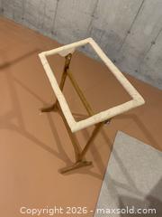 MaxSold Auction: Hand Made Rotating Stand for Rug Hooking - Belleville (Ontario, Canada) SELLER MANAGED Moving Online Auction - Covington Crescent