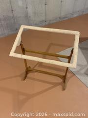 MaxSold Auction: Hand Made Rotating Stand for Rug Hooking - Belleville (Ontario, Canada) SELLER MANAGED Moving Online Auction - Covington Crescent