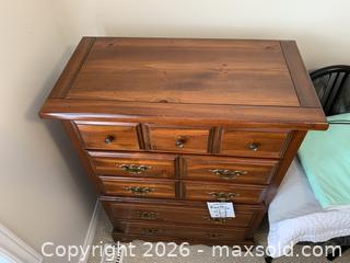 MaxSold Auction: High Boy 9 Drawer Wooden Dresser - Belleville (Ontario, Canada) SELLER MANAGED Moving Online Auction - Covington Crescent