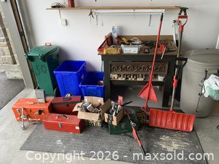 MaxSold Auction: Massive Mixed Tool Box Lot: Vintage Tool Boxes, Screwdrivers, Sockets & Wrenches - Belleville (Ontario, Canada) SELLER MANAGED Moving Online Auction - Covington Crescent