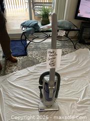 MaxSold Auction: Shark Euro-Pro Upright Vacuum, Silver/Blue - Belleville (Ontario, Canada) SELLER MANAGED Moving Online Auction - Covington Crescent