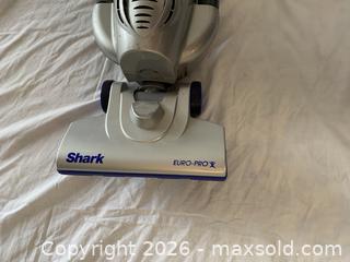 MaxSold Auction: Shark Euro-Pro Upright Vacuum, Silver/Blue - Belleville (Ontario, Canada) SELLER MANAGED Moving Online Auction - Covington Crescent