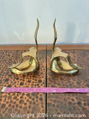 MaxSold Auction: Polished Brass Bookends Pair, Signed Maker - North Franklin Township (Pennsylvania, USA) SELLER MANAGED Estate Sale Online Auction - Hazelwood Drive