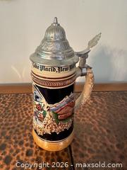MaxSold Auction: 1980 Lake Placid Winter Olympics Lidded Beer Stein - North Franklin Township (Pennsylvania, USA) PARTNER MANAGED Estate Sale Online Auction - Hazelwood Drive