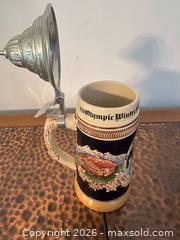 MaxSold Auction: 1980 Lake Placid Winter Olympics Lidded Beer Stein - North Franklin Township (Pennsylvania, USA) PARTNER MANAGED Estate Sale Online Auction - Hazelwood Drive