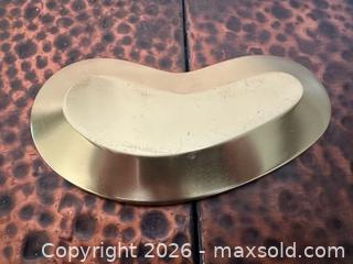 MaxSold Auction: Multicolor Mosaic Trinket Dish with Gold-Tone Metal Tray - North Franklin Township (Pennsylvania, USA) PARTNER MANAGED Estate Sale Online Auction - Hazelwood Drive