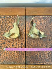 MaxSold Auction: Polished Brass Bookends Pair, Signed Maker - North Franklin Township (Pennsylvania, USA) PARTNER MANAGED Estate Sale Online Auction - Hazelwood Drive