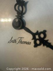 MaxSold Auction: Seth Thomas Regulator Wall Clock, Wood Case - North Franklin Township (Pennsylvania, USA) PARTNER MANAGED Estate Sale Online Auction - Hazelwood Drive