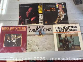 MaxSold Auction: Louis Armstrong, Ella Fitzgerald LP’s - Clarington (Ontario, Canada) SELLER MANAGED Downsizing Online Auction - Old Scugog Road