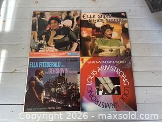 MaxSold Auction: Louis Armstrong, Ella Fitzgerald LP’s - Clarington (Ontario, Canada) SELLER MANAGED Downsizing Online Auction - Old Scugog Road