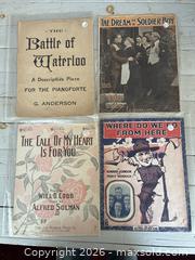 MaxSold Auction: Various War Sheet Music - Clarington (Ontario, Canada) SELLER MANAGED Downsizing Online Auction - Old Scugog Road