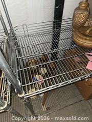 MaxSold Auction: 2, 3 shelf metal racks - Longmont (Colorado, USA) PARTNER MANAGED Estate Sale Online Auction -  Twilight Court