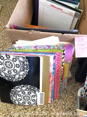 MaxSold Auction: Assorted Office Supplies Lot: Folders, Notepads, Clipboards - Longmont (Colorado, USA) PARTNER MANAGED Estate Sale Online Auction -  Twilight Court