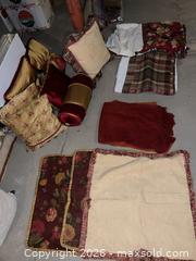 MaxSold Auction: Assorted Traditional Decorative Throw Pillows, Bolster & Throws - Longmont (Colorado, USA) PARTNER MANAGED Estate Sale Online Auction -  Twilight Court