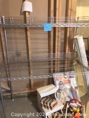 MaxSold Auction: Chrome-Plated Steel Wire Shelving Units, 3-Tier and 2-Tier - Longmont (Colorado, USA) PARTNER MANAGED Estate Sale Online Auction -  Twilight Court
