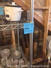 MaxSold Auction: Chrome-Plated Steel Wire Shelving Units, 3-Tier and 2-Tier - Longmont (Colorado, USA) PARTNER MANAGED Estate Sale Online Auction -  Twilight Court