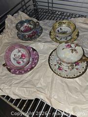 MaxSold Auction: Glass Serving Pieces, Candlewick Plates & Sugar & Creamer,Teacups, Metal Serving platter - Longmont (Colorado, USA) PARTNER MANAGED Estate Sale Online Auction -  Twilight Court