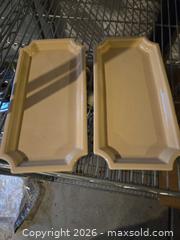 MaxSold Auction: Olive and Thyme Canister, White Canister &Rectangular plates,Music box (Somewhere My Love) - Longmont (Colorado, USA) PARTNER MANAGED Estate Sale Online Auction -  Twilight Court