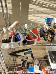 MaxSold Auction: Painting & Decorating Tools Lot — Brushes, Rollers, Scrapers, Dropcloths - Longmont (Colorado, USA) PARTNER MANAGED Estate Sale Online Auction -  Twilight Court