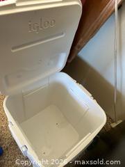 MaxSold Auction: White igloo ice cube cooler and more  - Longmont (Colorado, USA) PARTNER MANAGED Estate Sale Online Auction -  Twilight Court