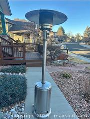 MaxSold Auction: Gas patio heater (H 86.6 in), never been opened,  with Cover Mate cover - Longmont (Colorado, USA) PARTNER MANAGED Estate Sale Online Auction -  Twilight Court