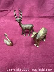 MaxSold Auction: Brass animals - Renfrew (Ontario, Canada) SELLER MANAGED Downsizing Online Auction - Plaunt Street