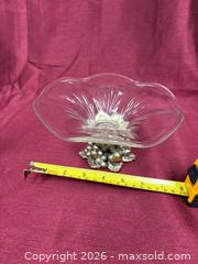 MaxSold Auction: Itialian blown glass bowl on 925 Stirling silver base - Renfrew (Ontario, Canada) SELLER MANAGED Downsizing Online Auction - Plaunt Street