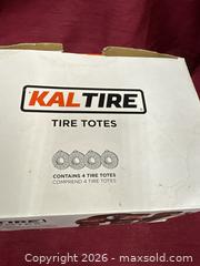 MaxSold Auction: Kal Tire Tire Storage Bags - Set of 4 - Renfrew (Ontario, Canada) SELLER MANAGED Downsizing Online Auction - Plaunt Street