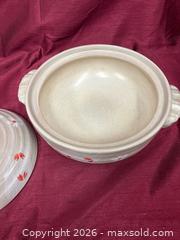 MaxSold Auction: Large Japanese Donabe Stoneware Pot with Lid - Renfrew (Ontario, Canada) SELLER MANAGED Downsizing Online Auction - Plaunt Street