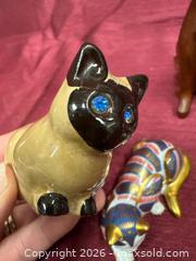 MaxSold Auction: Lot of 5 Small Ceramic/Porcelain Cat Figurines - Renfrew (Ontario, Canada) SELLER MANAGED Downsizing Online Auction - Plaunt Street