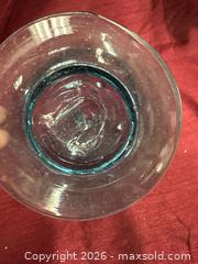 MaxSold Auction: Medium Blue Hand-Blown Glass decanter - Renfrew (Ontario, Canada) SELLER MANAGED Downsizing Online Auction - Plaunt Street