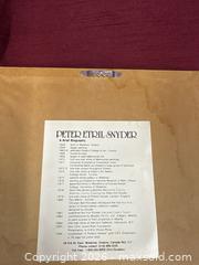 MaxSold Auction: Peter Etril Snyder Signed & Numbered Print 9" x 7.5" - Renfrew (Ontario, Canada) SELLER MANAGED Downsizing Online Auction - Plaunt Street