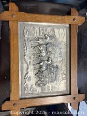 MaxSold Auction: Tin Wall Hanging with Maker's Stamp - Renfrew (Ontario, Canada) SELLER MANAGED Downsizing Online Auction - Plaunt Street