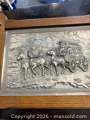 MaxSold Auction: Tin Wall Hanging with Maker's Stamp - Renfrew (Ontario, Canada) SELLER MANAGED Downsizing Online Auction - Plaunt Street