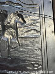 MaxSold Auction: Tin Wall Hanging with Maker's Stamp - Renfrew (Ontario, Canada) SELLER MANAGED Downsizing Online Auction - Plaunt Street