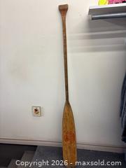 MaxSold Auction: Vintage paddle - Renfrew (Ontario, Canada) SELLER MANAGED Downsizing Online Auction - Plaunt Street