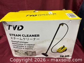 MaxSold Auction: Yellow Steam Cleaner SW-608 (unit + accessories) - Renfrew (Ontario, Canada) SELLER MANAGED Downsizing Online Auction - Plaunt Street
