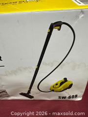 MaxSold Auction: Yellow Steam Cleaner SW-608 (unit + accessories) - Renfrew (Ontario, Canada) SELLER MANAGED Downsizing Online Auction - Plaunt Street